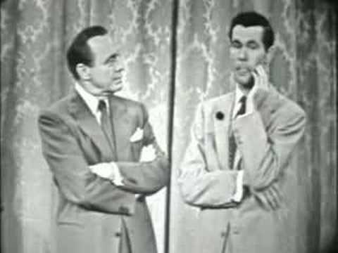 Jack Gives Johnny Carson Advice (1955)