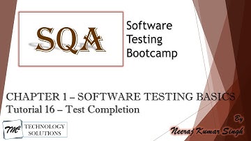 Software Testing Bootcamp | Test Completion | QA Training | Software Testing Tutorials