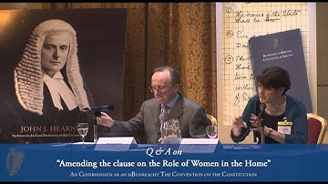 Q & A with Prof Gerry Whyte and Prof Siobhan Mullally - Convention on the Constitution (16/02/13)