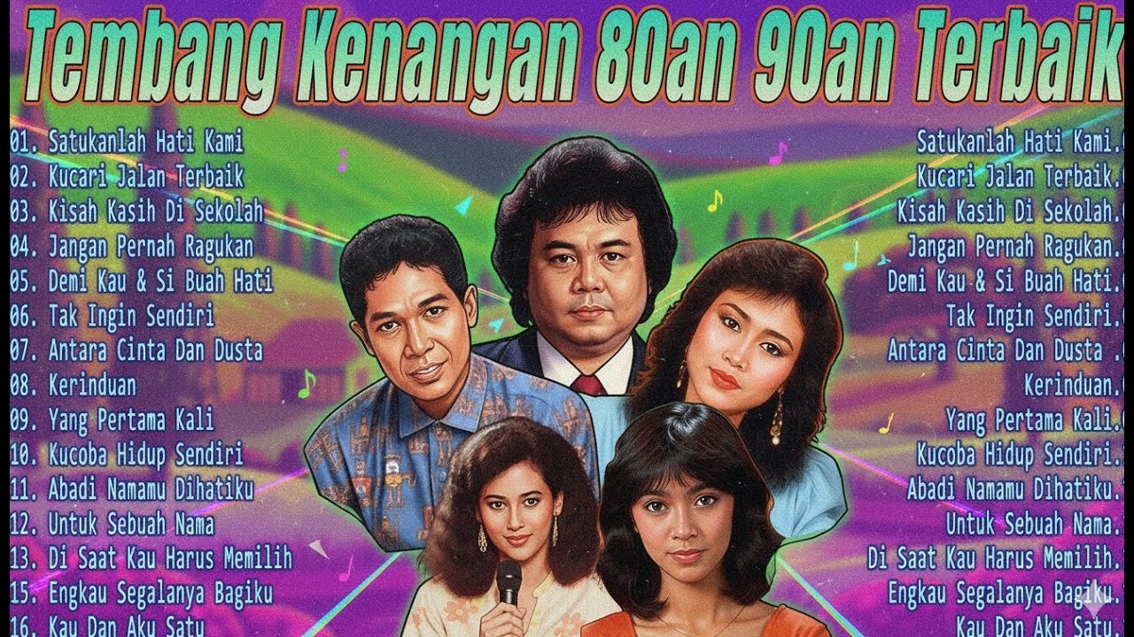 ASMR KUMPULAN LAGU TEMBANG KENANGAN 80-an 90-an (ASMR Pemandangan Desa di Jepang) - YouTube
