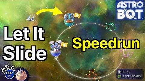 Astro Bot: Let It Slide (Speedrun, Walkthrough) Galactic Peacekeeper, Ponytail Protecter