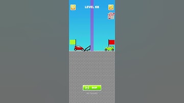 Draw Bridge puzzle level 68 #game #gameplay #gaming #games #shortvideo #drawing #draw #shorts #short