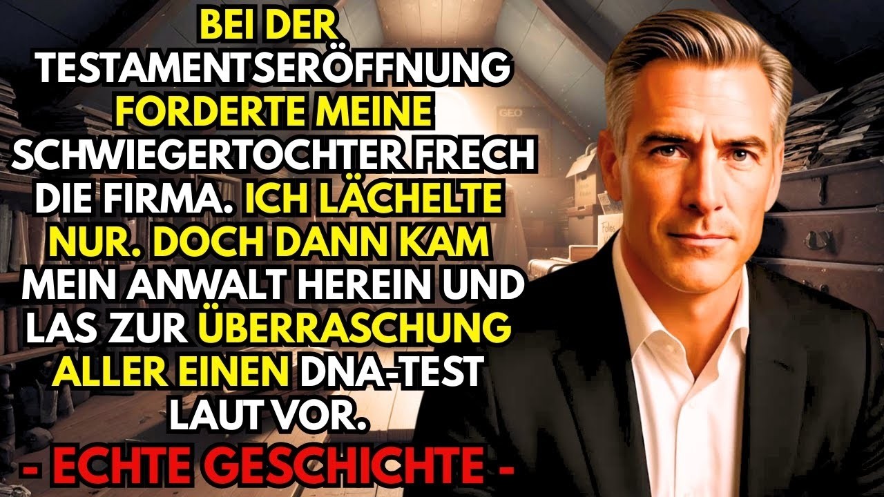 An dem Tag, als ich die Firma und das Haus meines toten Sohnes überschreiben sollte, grinste mich meine eigene Schwiegertochter über den Tisch an und sagte: „Klara ist nicht mehr hier, um dich zu...