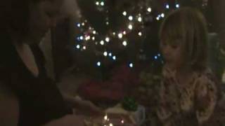 Abigail's Christmas Morning, 2008! - A gift from Uncle Fred and Aunt Barbara!