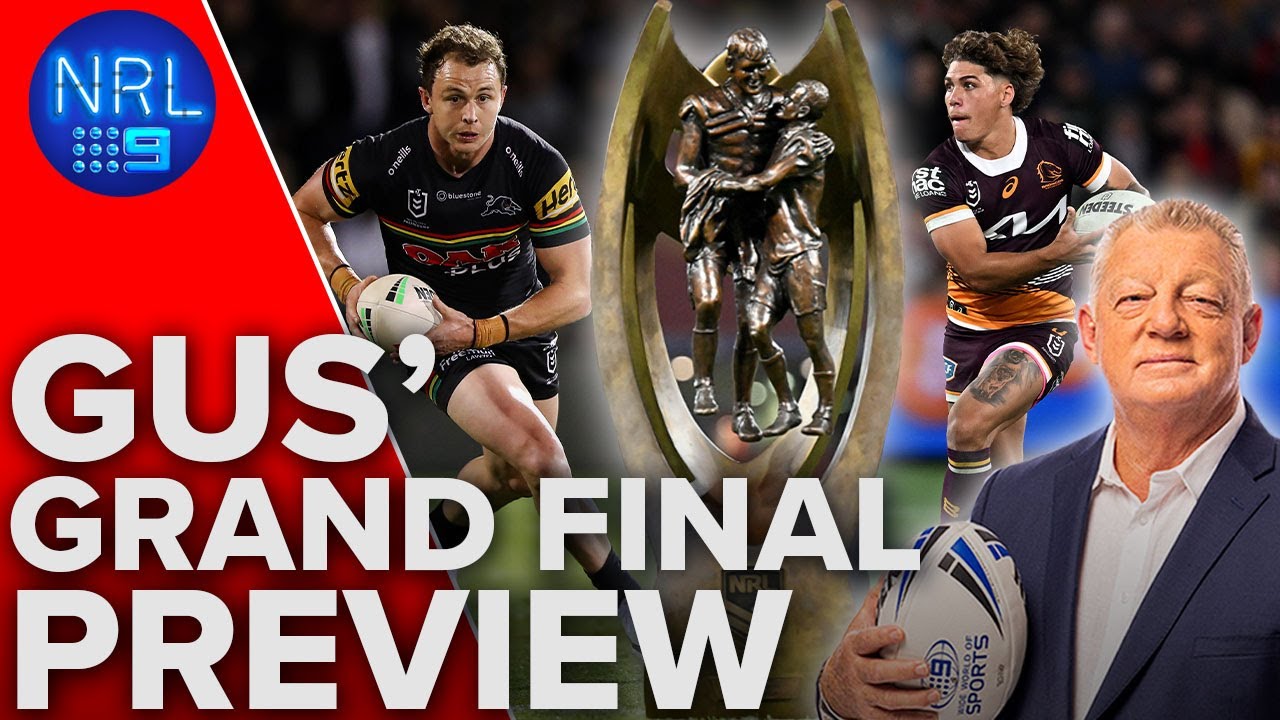 The epic Grand Final clash weve all been waiting for Six Tackles with Gus - Ep32 NRL on Nine