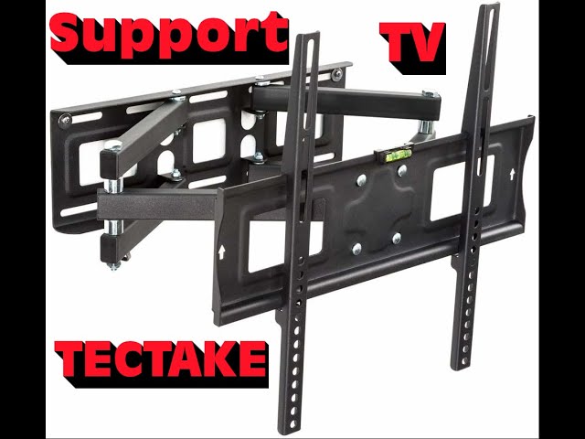 tectake Support mural TV 32- 55 orientable et inclinable,VESA