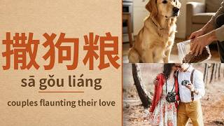 sa gou liang Flaunting Love Chinese Internet Slang Meaning Examples Chinese Buzzword