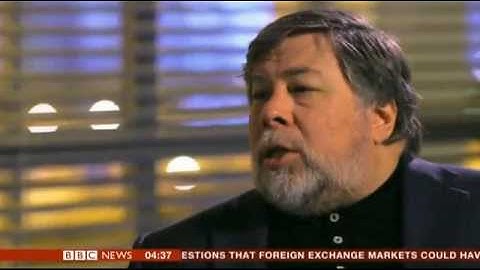 2013 Steve Wozniak on the BBC