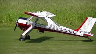 Joe's One Third Scale WILGA Maiden at Lynden Flyers Field