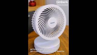 Вентилятор настольный Timberk T-DF422