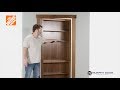 In-Swing Murphy Door Installation (HIDDEN DOOR!)