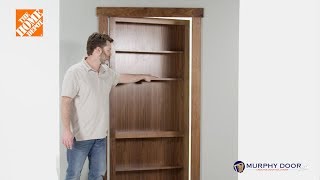 InSwing Murphy Door Installation (HIDDEN DOOR!)