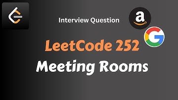 LeetCode 252 - Meeting Rooms