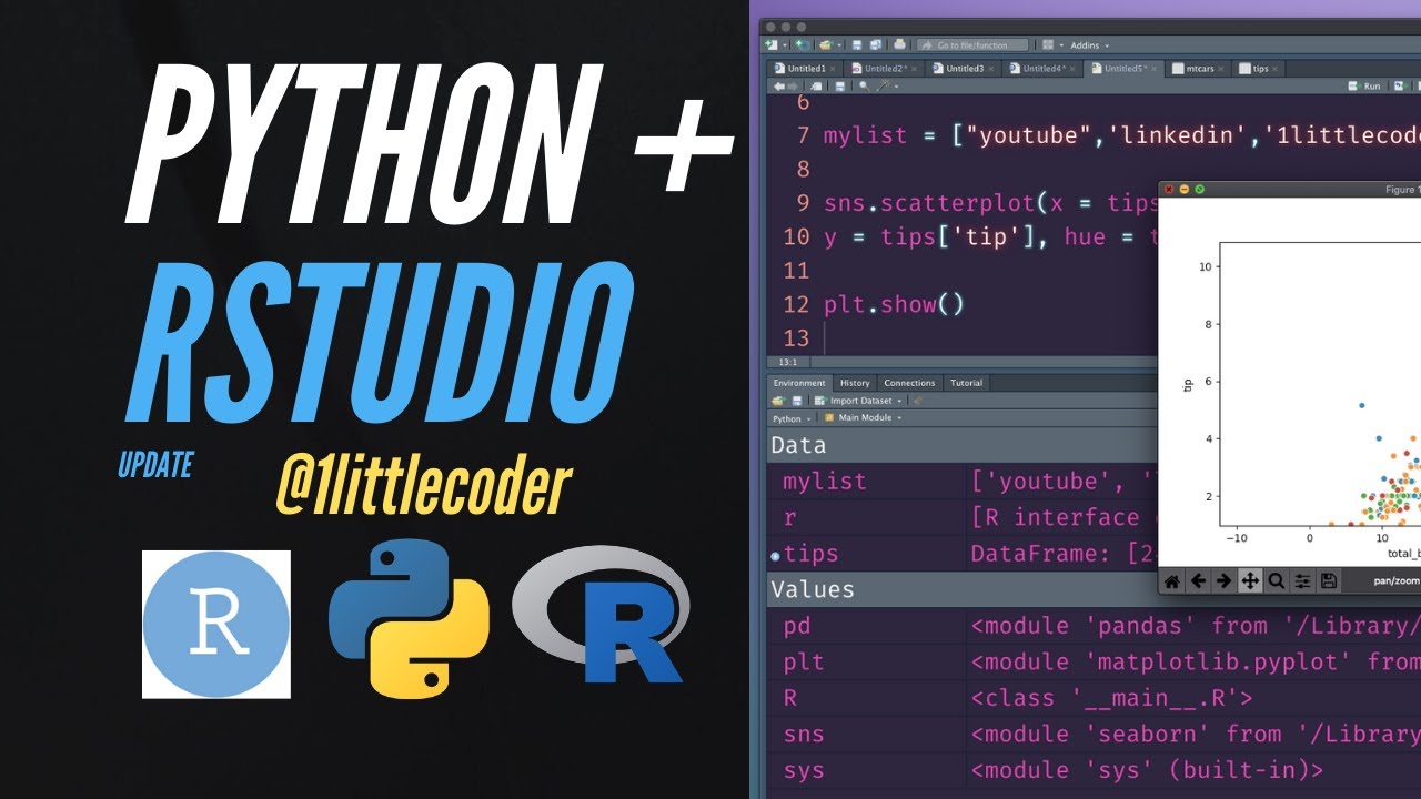 python with rstudio