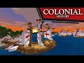 Colonial American History Portrayed by Minecraft