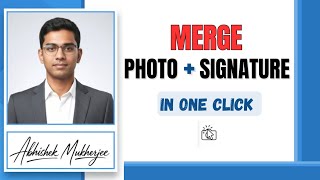 How to Combine Photo and Signature Online | Merge Photo with Signature screenshot 5