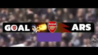 This Goal Animation On The Scoreboard When Arsenal Scored Against Tottenham