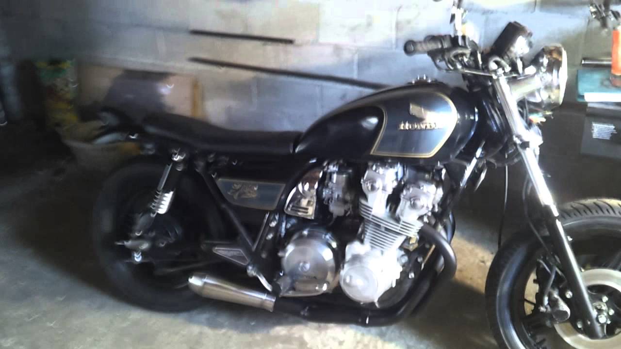 Honda Cb750 Cafe Racer >> 1981 cb750 custom with cyclex 4-2-1 race exhaust - YouTube Honda Cb750 Cafe Racer >> 1981 cb750 custom with cyclex 4-2-1 race exhaust - YouTube