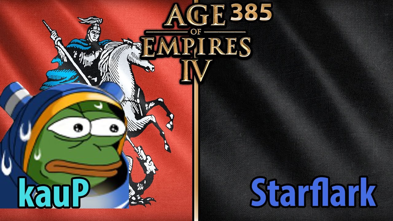 Armee mal anders - kauP (Rus) vs Starflark (Abbasiden) - Age of Empires 4 - Cast 385
