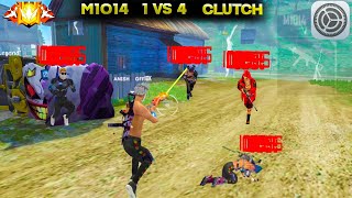 Free Fire Solo Vs Squad M1014 Gameplay Poco X3 Dpi 10000 Mobile Player Garena Free Fire