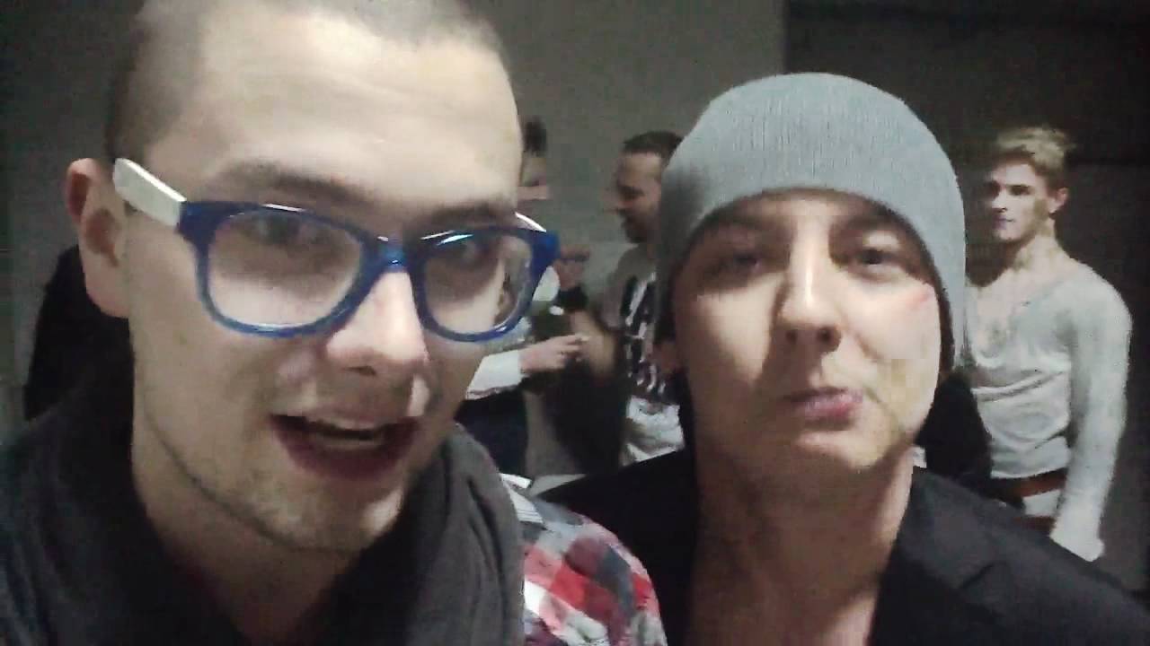 Maciek i Filip po koncercie finał ligi europy gdańsk bilety