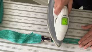 How to use a bias tape maker