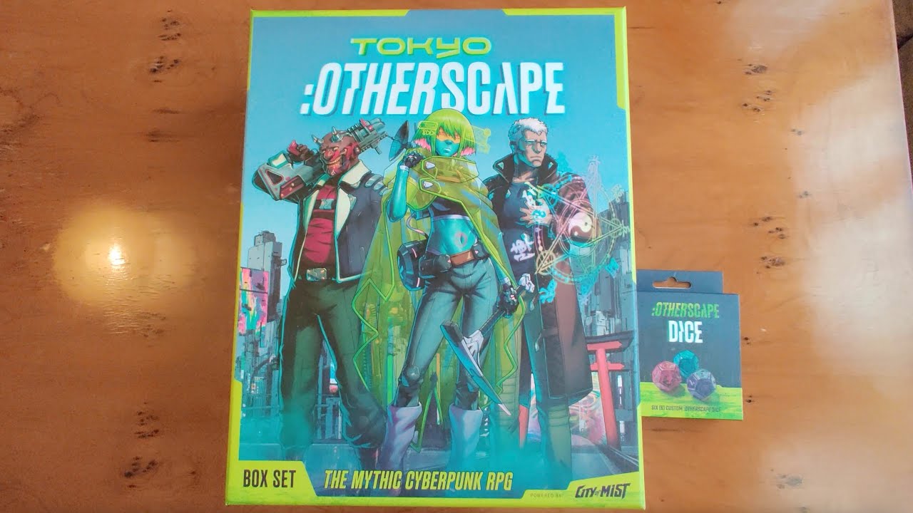 Otherscape Rpg Tokyo:Otherscape (and Metro:Otherscape) RPG Box Set -- First ...