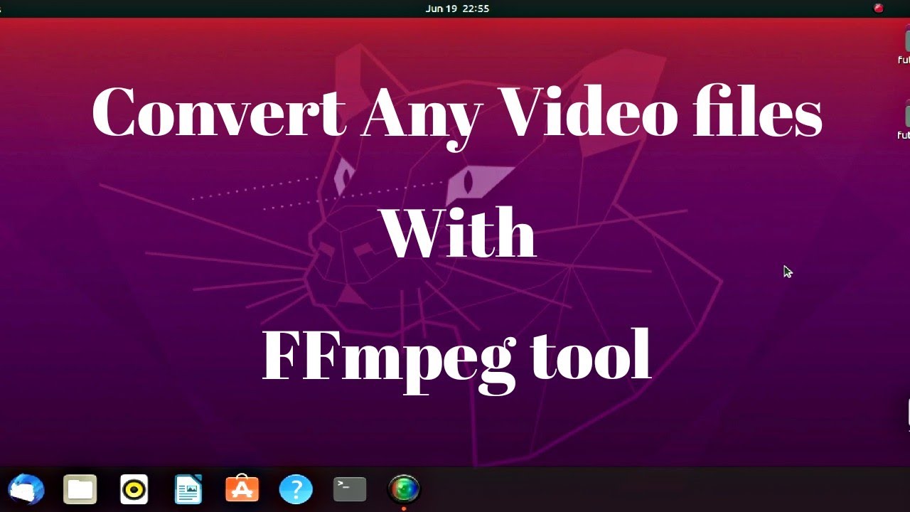 ubuntu convert webm to mp4