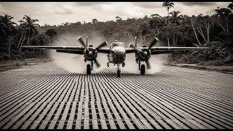 How Engineers Created Marston Mats to Build Airfields in Remote Jungles in Just 48 Hours