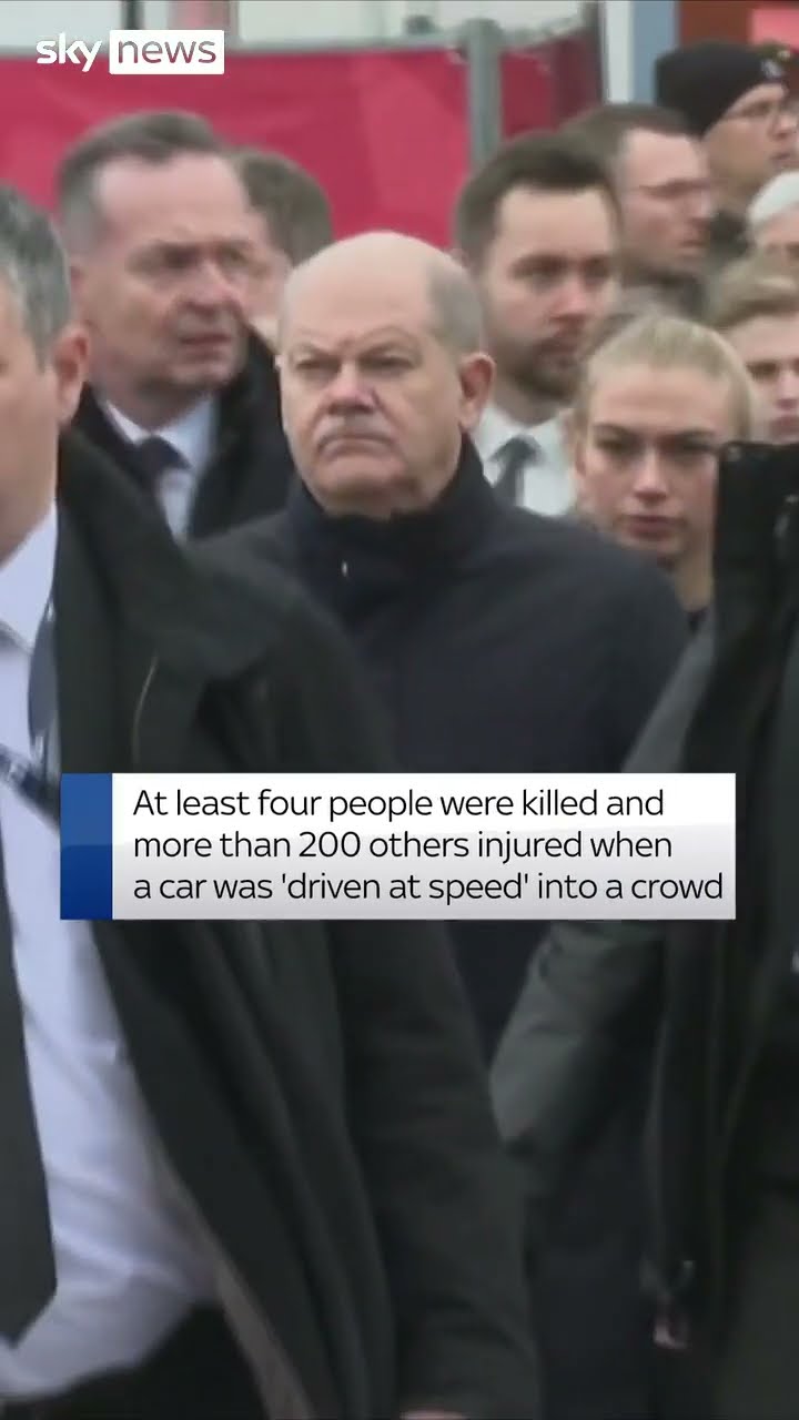 Scholz visits scene of Magdeburg attack