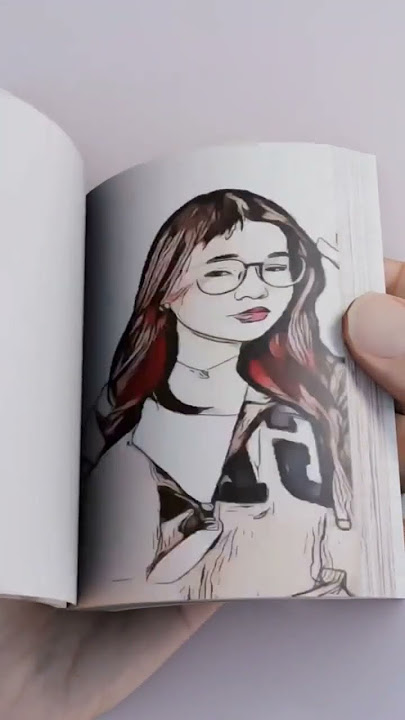 seni gambar animasi bergerak FLIP BOOK