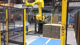 Robotic palletising cell