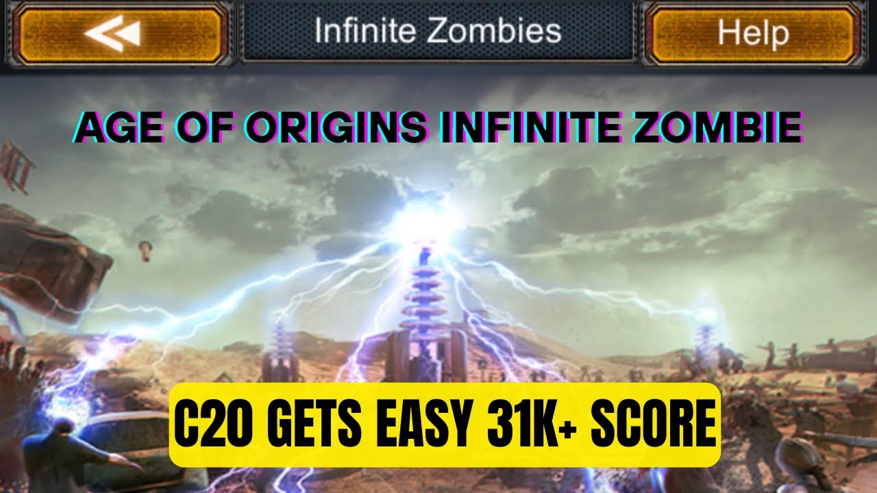 Age of Origins (AOZ) Infinite Zombie Tower Defense Gameplay Best