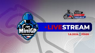 FIM MiniGP Czech Republic Series & MČR Miniracing - PÍSEK 1.6.2024