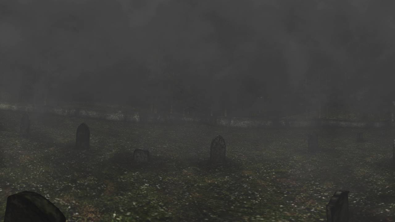 Silent Hill 2 - Cemetery (360VR Image)
