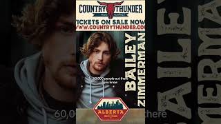 MJ Chats with Bailey Zimmerman before Country Thunder. Get your tickets to Country Thunder now!