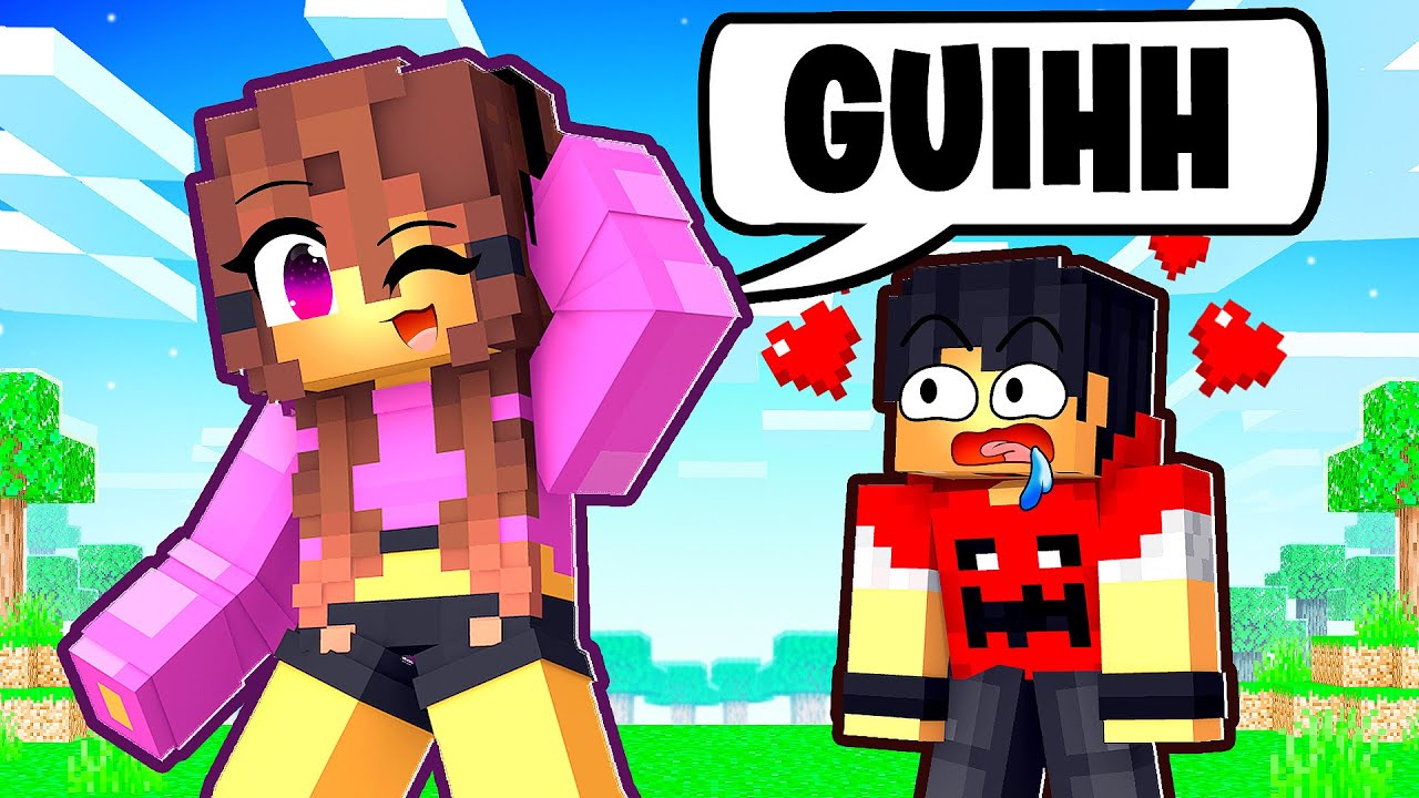 Me vesti de MENINA e TROLLEI MEU AMIGO no Minecraft