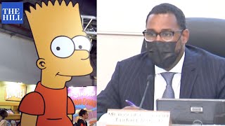 Viral Moment Phil Mccracken School Board Meeting Hit With Simpsons Names Prank