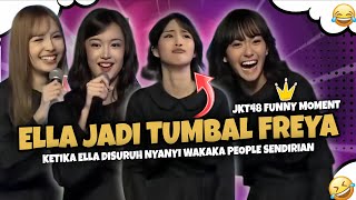 Moment Kocak Ella Ditumbalin Freya Buat Nyanyi Wakaka People 🤣‼️