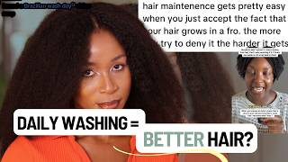 The Truth About Daily Washing for Natural 4C Hair (It’s Not What You Think)