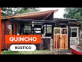 PROYECTO QUINCHO RÚSTICO! ​🔥🍺​ (bar y fogón incluido) Rincón techado para compartir | Resumen