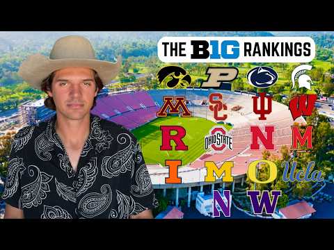 I've Been To Every College Football Stadium. I Rank Them All (BIG TEN)