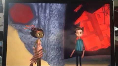 Spoiler alert: cut scene at end of Broken Age Act 1