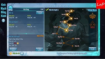 VLTK Mobile - Hệ Thống Kinh Mạch - Cách Kiếm Chân Khí Dành Cho Dân Cày