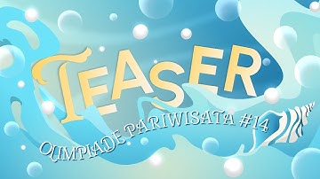 Official Teaser Olimpiade Pariwisata #14