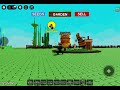 Playing Roblox grow a garden