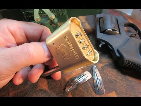Video: Yuav ua li cas koj xauv lub Brinks padlock?