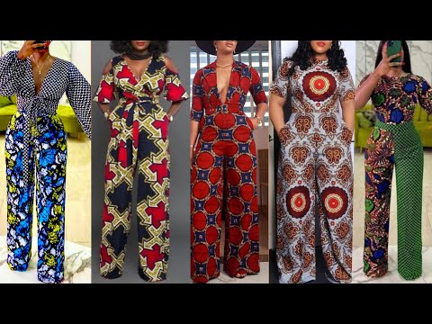 African print jumpsuit styles - YEN.COM.GH