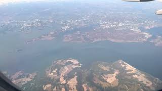 Video thumbnail of "Flying over Chesapeake Bay ￼"