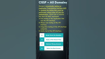 CISSP 6.3 API Keys
